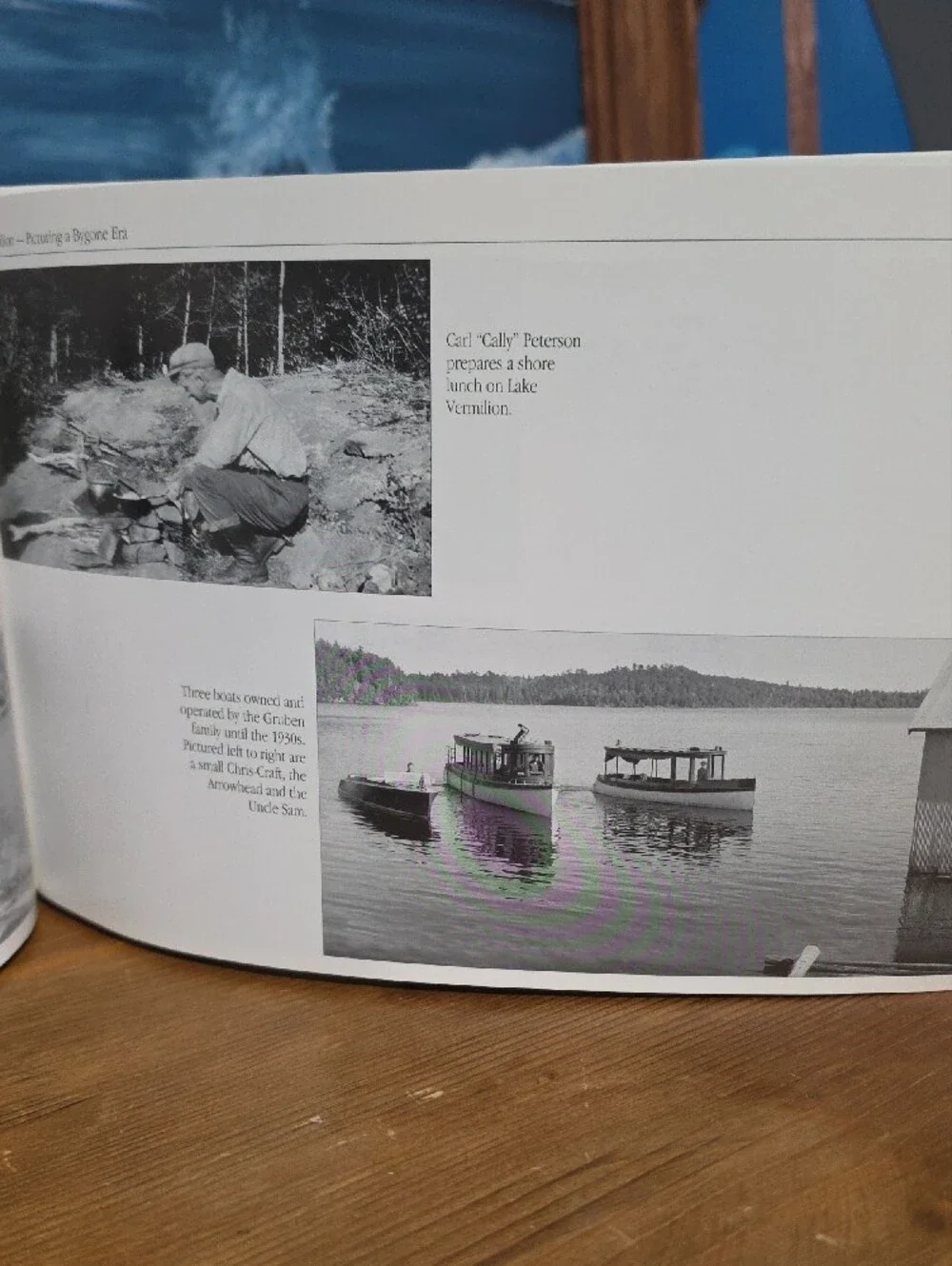 Lake Vermilion Picturing a Bygone Era Coffee Table Book - Black & White